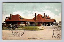 Kalamazoo MI-Michigan, M.C. Depot, c1910 Antique Vintage Souvenir Postcard picture