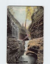 Postcard Rainbow Falls, Watkins Glen, New York picture