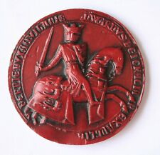 Edward I Great Royal Seal Reverse Red - Medieval Reproduction Collectable Gift picture