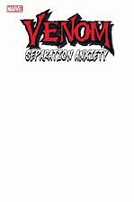 VENOM: SEPARATION ANXIETY #1 MARVEL 2024 BLANK COVER VARIANT PRESALE 5/15/24 picture