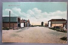 1911 ARVILLA North Dakota Main Street Dirt Road Postcard Antique Original picture