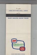 Matchbook Cover TV Station CKCO TV Kitchner - Waterloo picture