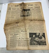 the dragon echo newspaper May 24 1961 picture