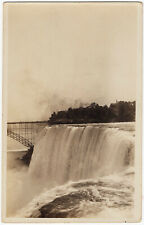 RPPC Niagara Falls NY 1926-1940s RARE Real Photo Postcard New York CA Bridge picture