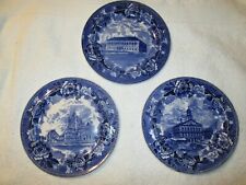 Wedgwood Historical Plate Faneuil Hall Public Library Trinity Church Boston  picture