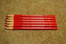 6 Vintage Blaisdell China Marker Red 169T picture