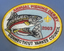 Deer Lake Fishing Derby 2003 CT Yankee Council Patch picture