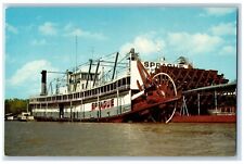 Vicksburg Mississippi MS Postcard Showboat Sprague Steamer Ship c1960 Deep South picture