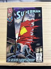 Superman Vol 2 (1993) Issue #75 Newsstand Edition Key Issue 3rd Print picture