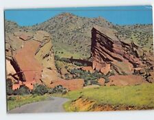Postcard Famous Red Rocks Theater Morrison Colorado USA picture