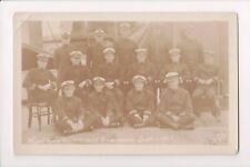 Ship Postcard - BIRMINGHAM, USS - Ward Room Officers - RPPC - F09018 picture