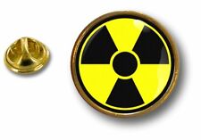 Pins Pin Badge Pin's Metal Button Biohazard Symbol Radioactive Radiation Danger picture