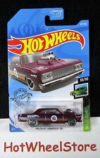 2019  Hot Wheels  Plum  '64 CHEVY CHEVELLE SS   Speed Blur  Card #62 HW28-031520 picture