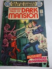 Forbidden Tales of DARK MANSION 6 1st 20c 1972 Jack Kirby Mike KALUTA.great Cond picture