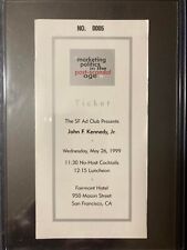 RARE Ticket to JFK Jr. George Magazine Media Event May 26, 1999 John F Kennedy picture