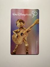 Walt Disney World 50th Anniversary Gate Ticket Card Coco/Miguel picture