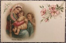 Vintage Sancta Maria A&M B No. 25 Postcard Germany picture