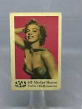 1964 Dutch gum card Star Bilder E #142 Marilyn Monroe picture