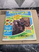 Vintage J.C. Whitney Motorcycle Parts & Accessories Catalog 10A Magazine 1975 picture