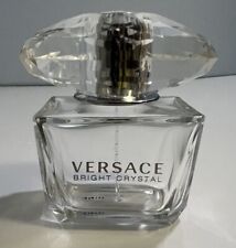 VERSACE Bright Crystal EMPTY 3.0 fl oz 90 ml Perfume Bottle Made In Italy picture