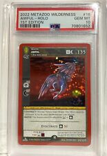 PSA 10 2022 Metazoo Wilderness 1st Edition #16 Awful Holo Gem Mint RARE picture