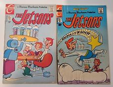 JETSONS Lot (2) # 1 FN & 19 VG/FN CHARLTON 1970 TV CARTOON Bronze Age Mid Grade  picture