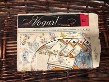 Vintage Vogart Transfer Pattern For Embroidery #185 picture