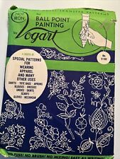 Vintage VOGART Hot Iron Transfer Patterns V-105 Florals Ball Point Painting picture