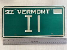 Vintage 1972 Vermont Vanity License Plate Tag I1 picture