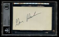 Gene Hackman signed autograph auto 3x5 card Actor Unforgiven & Superman BAS picture