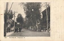 North Main Street Bridgewater Virginia VA Ice Cream Sign 1906 Postcard picture