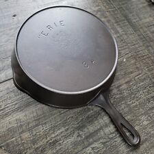 Pre Griswold Erie #8 Second Series Cast Iron Skillet SEE PHOTOS and DESCRITION picture