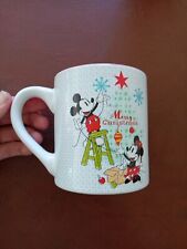 Disney Mickey And Minnie Mouse Merry Christmas 14 Oz Ceramic Mug Coffee Cup picture
