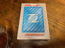Vintage 1970's Deck of Playing Cards PIEDMONT AIRLINES Sealed New in Box picture