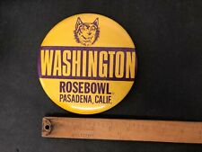 Vtg Washington Huskies Rose Bowl Game Oversize 5