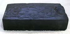 4 Pound 5.7 Ounce 1536 Gram Carving Block Black Onyx Resin Cabochon Rough SB34 picture