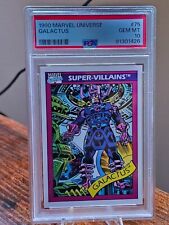 1990 MARVEL UNIVERSE #75 GALACTUS PSA 10 - recently graded picture
