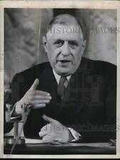 1959 Press Photo of Charles De Gaulle. picture