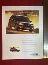 Subaru Forester “Sport-utility Tough” 1997 Print Ad- Great To Frame picture