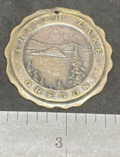 RARE & Vintage Silver Plated Crater Lake National Park Collectible Token picture