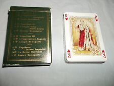 Vintage Jeu De 54 Cartes French Playing Cards Napoleon Empereur picture