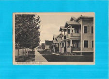 Vintage Postcard-A Residence Street, Greybull, Wyoming picture