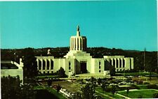 Vintage Postcard- Oregon's State Capitol at Salem. Unposted 1950s picture