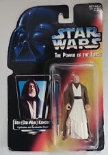 Star Wars The Power of the Force Obi-Wan Ben Kenobi Action Figure Hasbro 1995 picture