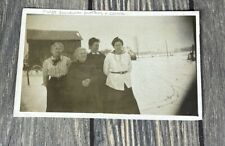 Vintage 1916 Family Photograph 3 3/8” x 5.5” Polly Grandma Mother Carrie  picture