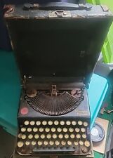 Antique Remington Portable Typewriter 1920's For PARTS RUST picture