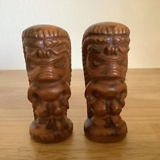 Vintage Tiki Salt And Pepper Shakers  picture