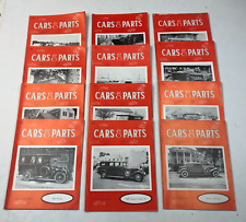 Vintage 1968 Cars And Parts Lot of 12 Magazines Complete Full Year Automobiles picture