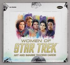 2021 RITTENHOUSE WOMEN OF STAR TREK ART AND IMAGES FACTORY SEALED HOBBY BOX picture