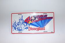 1995 DISNEYLAND 40 Years of Adventure License Plate 40th Anniversary Disney NEW picture